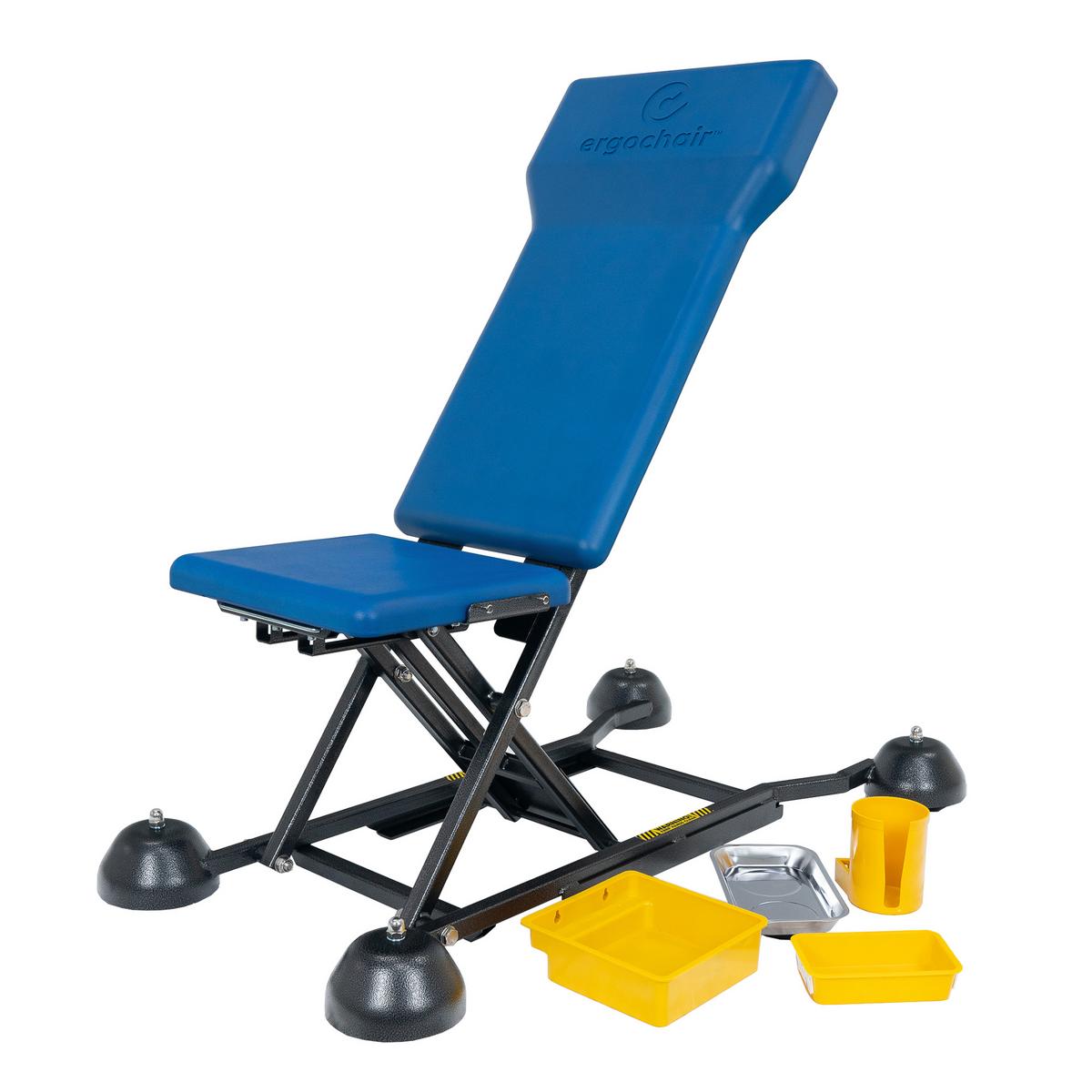 ERGO-RS Ergonomic Height-Adjustable Creeper Seat Rolling Workshop