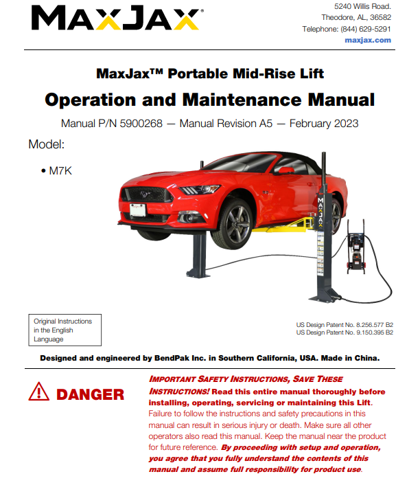 M7K Operation Manual 5900268 Rev. A5 Feb 2023 EN Final