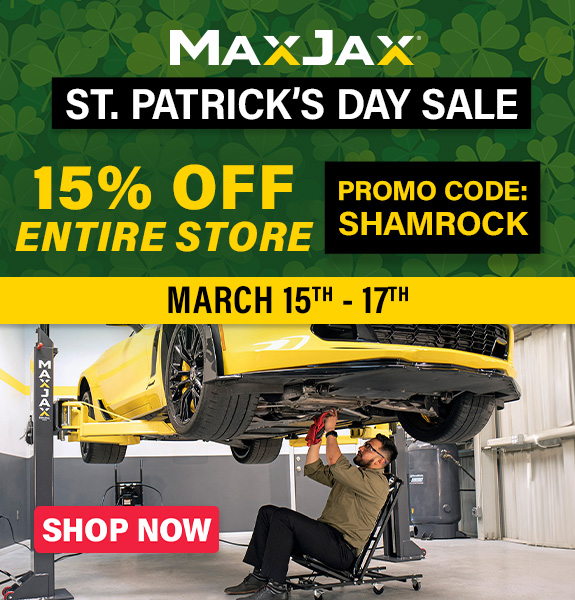 MaxJax St. Patrick’s Day Sale  Save Now